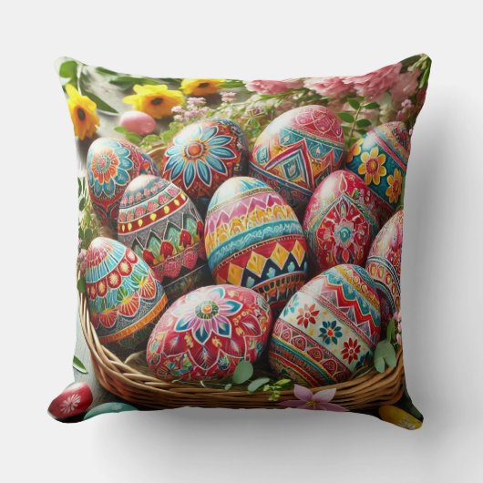 イースターエッグ クッション (正面)