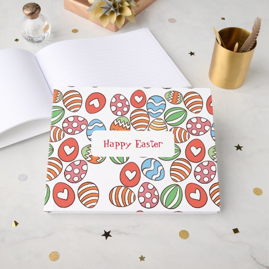 イースターエッグ ゲストブック (正面見開き)