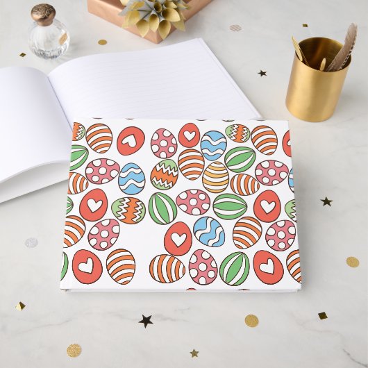 イースターエッグ ゲストブック (正面見開き)