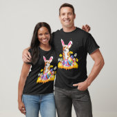 イースターエッグ コーギー 犬 イースターの日曜日 Tシャツ (ユニセックス)