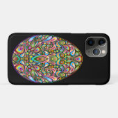 イースターエッグ サイケデリックデザイン キッズ オーガニックTシャツ Case-Mate iPhoneケース (裏面(横))