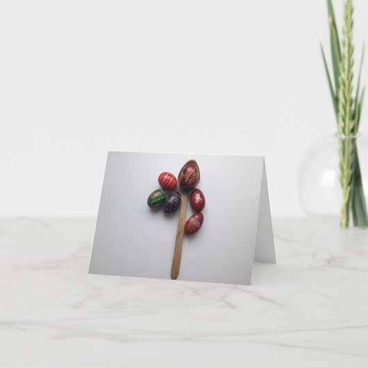 イースターエッグ サンキューカード (正面)