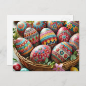 イースターエッグ シーズンポストカード (正面/裏面)