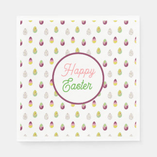 イースターエッグ。 スタンダードランチョンナプキン