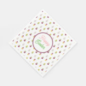 イースターエッグ。 スタンダードランチョンナプキン (角)