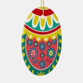 イースターエッグ セラミックオーナメント (右)
