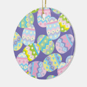 イースターエッグ セラミックオーナメント (左)