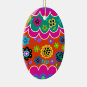 イースターエッグ セラミックオーナメント (右)