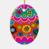 イースターエッグ セラミックオーナメント (正面)