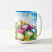 イースターエッグ ツートーンマグカップ (正面右)