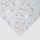 イースターエッグ&バニーパターンブルー 薄葉紙 (詳細)