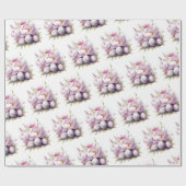 イースターエッグ&フローラの喜び |イースター ラッピングペーパー (フラット)