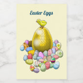 イースターエッグ フードラベル (シングルラベル)