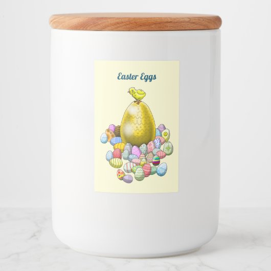 イースターエッグ フードラベル (正面)