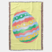 イースターエッグ ブランケット ファン イースター サラサラケット デコレーション (正面縦)