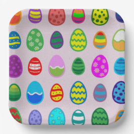 イースターエッグ ペーパープレート