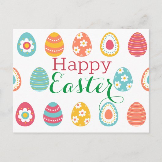 イースターエッグ ポストカード (正面)