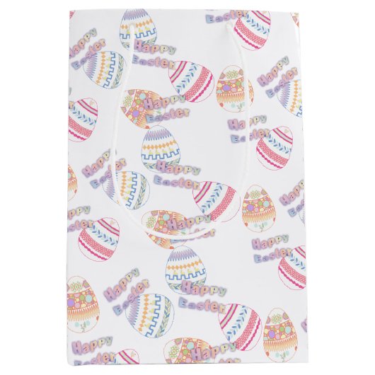 イースターエッグ ミディアムペーパーバッグ (正面)