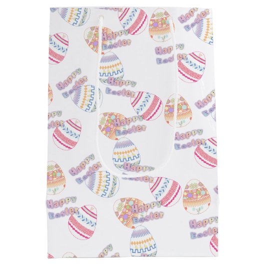 イースターエッグ ミディアムペーパーバッグ (裏面)