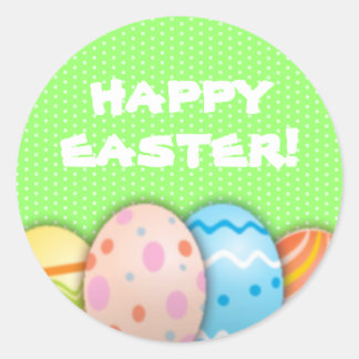 イースターエッグ ラウンドシール