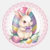 イースターエッグ ラウンドシール (正面)