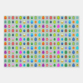 イースターエッグ ラッピングペーパーシート (正面)