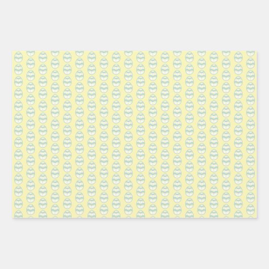 イースターエッグ ラッピングペーパーシート (正面)