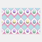 イースターエッグ ラッピングペーパーシート (正面2)