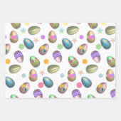 イースターエッグ ラッピングペーパーシート (正面)