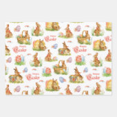 イースターエッグ ラッピングペーパーシート (正面2)