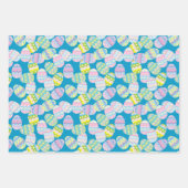 イースターエッグ ラッピングペーパーシート (正面3)