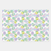 イースターエッグ ラッピングペーパーシート (正面)