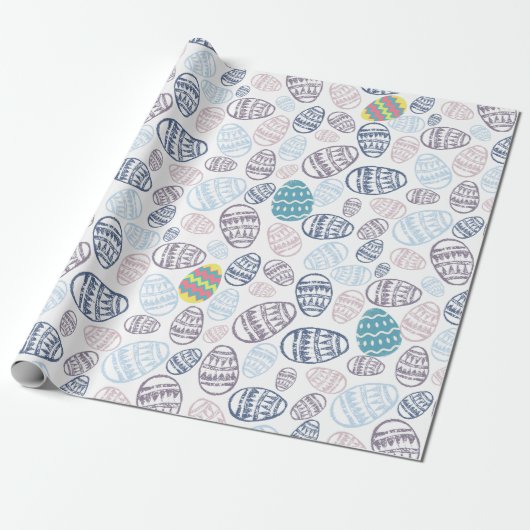 イースターエッグ ラッピングペーパー (アンロールド)