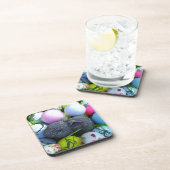 イースターエッグ、ラビットゴルフボール コースター (右側)