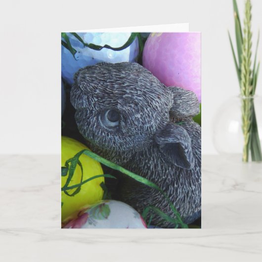 イースターエッグ、ラビットゴルフボール シーズンカード (正面)