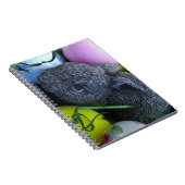 イースターエッグ、ラビットゴルフボール ノートブック (右側)