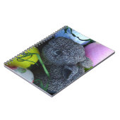 イースターエッグ、ラビットゴルフボール ノートブック (左側)