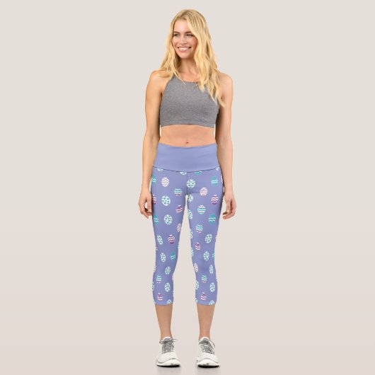 イースターエッグ/春パステル カプリレギンス (正面)