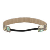 イースターエッグ、鳥が付いている春パターン アスレチックヘッドバンド (裏面)