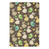 イースターエッグ、鳥が付いている春パターン ミニクリップボード (裏面)