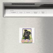 イースターエッグCookie – パグ – ラフィー マグネット (インサイチュ (食洗機))