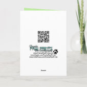 イースターエッグCookie – ボストンテリア シーズンカード (裏面)