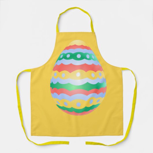 イースターエプロンフェスティバルイースターエッグコスチュームエプロン エプロン (正面)