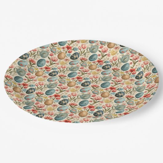 イースターエレガンス ペーパープレート (アングル)