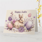 イースターエレガントカード カード (黄色い花)