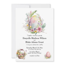 イースターエレガントテーマ春ウォーター結婚カラー