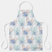 イースターエレガントバパーソナライズされたニーの耳 エプロン (正面)