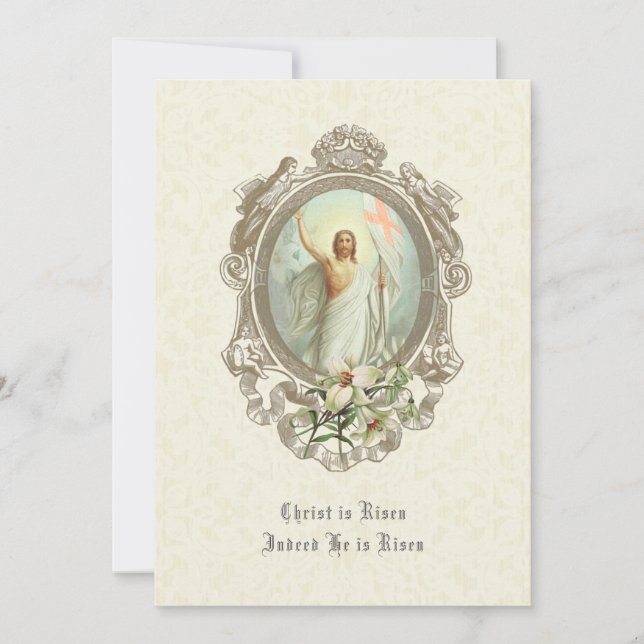 イースターエレガントパスチャ復活イエスキースリリー (正面)