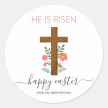 イースターエレガントフローラ書道キリスト教クロス