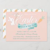 イースターエレガントブモダンランチ 招待状 (正面/裏面)